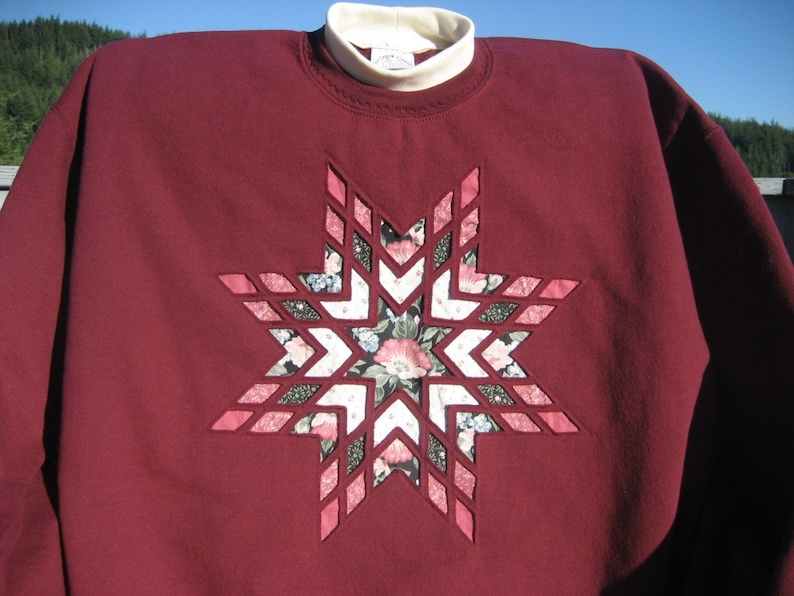 Cranberry Lone Star Sweatshirt Large image 2