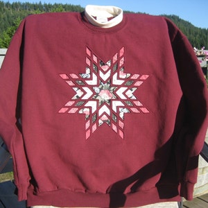 Cranberry Lone Star Sweatshirt Large image 4