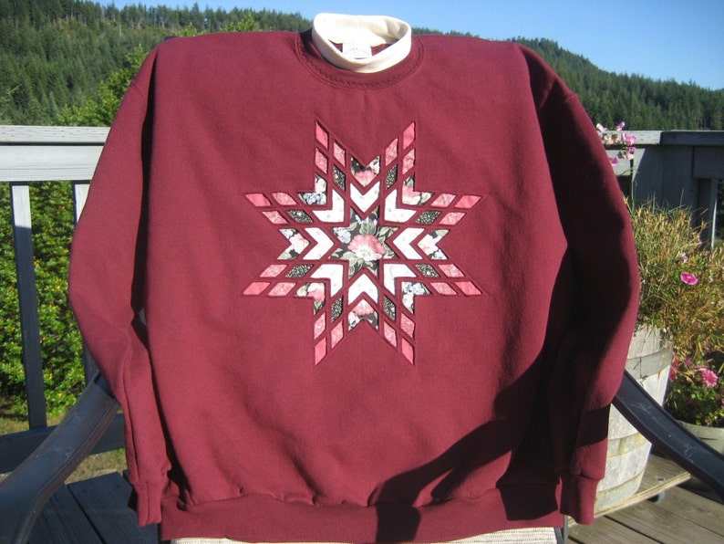 Cranberry Lone Star Sweatshirt Large image 4