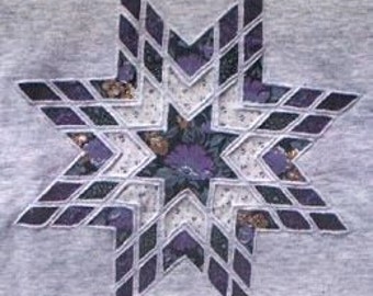 Violet Lone Star sweatshirt - X-Large