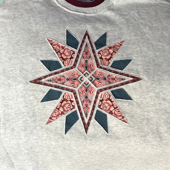 【U LAN】Applique star patch raglan long sleeves Amazon.com: Star Shape Crystal Rhinestone Iron-on Applique