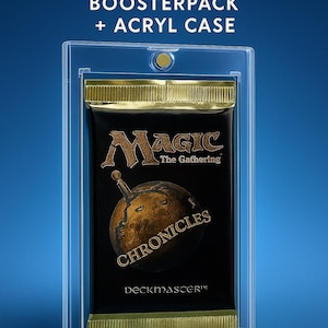 MTG Booster “Chronicles” | Original sealed | Vintage Booster Pack (English) | Includes high-quality acrylic case | Collector's quality
