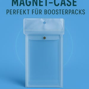 Acryl magneet display case voor booster packs – beschermende doos voor Pokémon Magic Yu-Gi-Oh – hoogwaardige verzamelaarsdisplay zonder opdruk