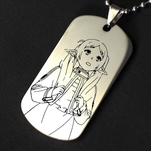 Frieren Keychain | Pendant Beyond the Journey’s End | Sousou no Frieren Gift