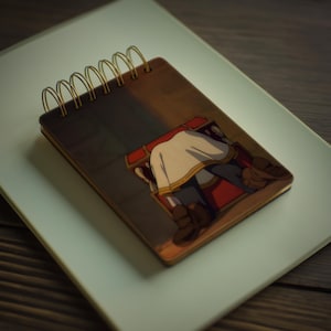 Frieren Notebook Sketchbook Notepad Beyond the Journey’s End Fern Stark