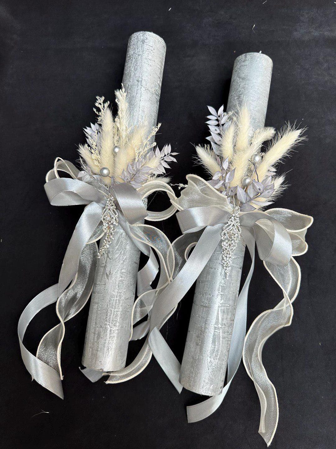 Unity Candle Set for Wedding Personalized Pillar Wedding Table ...