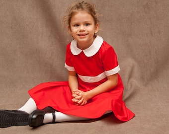 Custom Annie Girls Dress Costume Girls Sizes 3-12