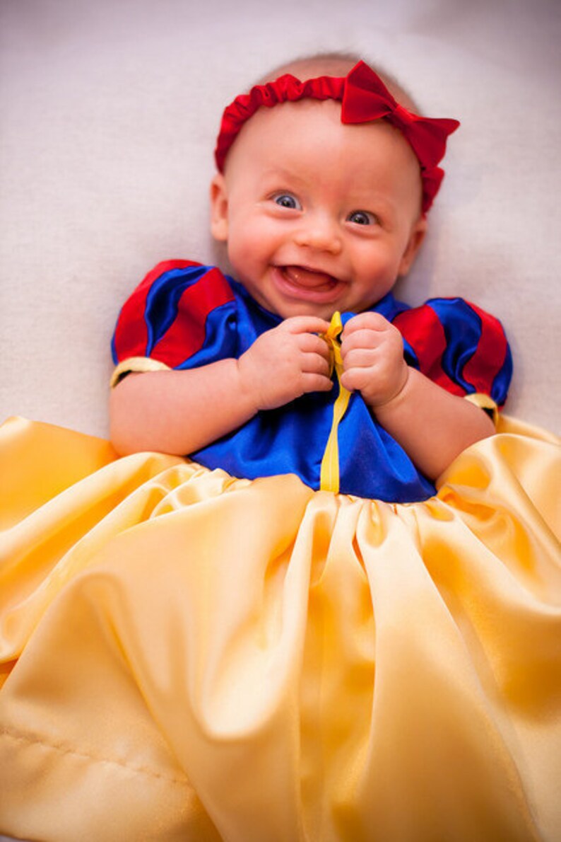 Custom Snow White Dress in Baby or Toddler Sizes Etsy