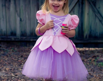 Custom Colors Flower Princess Tutu Dress Any Girls Size