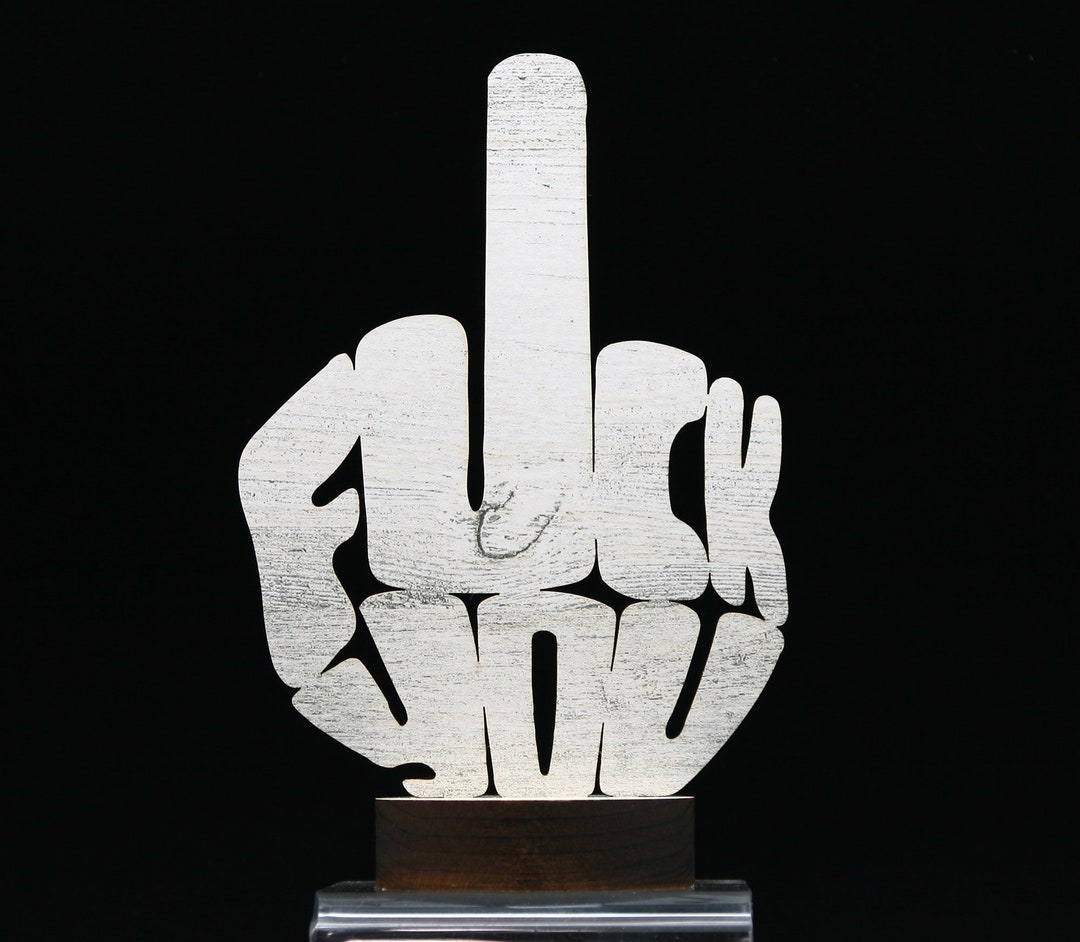 Middle Finger Stand Sign Express Fuck You Frustration Stress Middle Finger Stand Sign Express Fuck You Frustration Stress