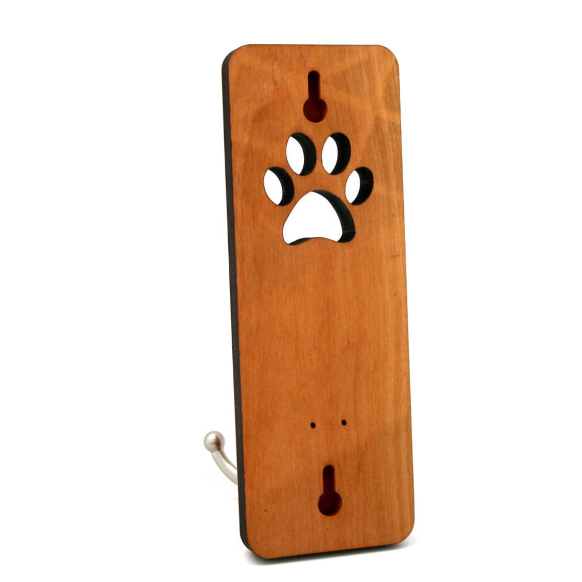Dog Leash Holder for Wall Wooden Leash Hanger Dog Lover Gift Etsy