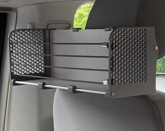 Camper Shelf – Modularly expandable universal storage for VW buses, vans & converted campervans – Space-saving headrest shelf