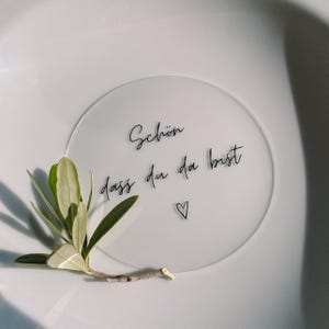 È un piacere averti qui - Segnaposto personalizzati, disco acrilico rotondo, matrimonio, JGA, compleanno, regalo per gli ospiti, segnaposto, scelta di colori
