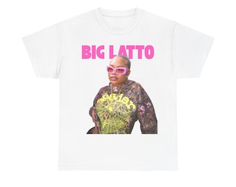 Chemise Big Latto | Produits dérivés Big Latto | Chemise Latto de rappeur | Grande maman