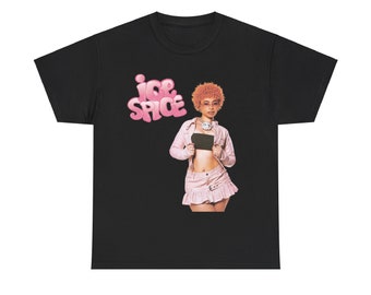 トップス ICE SPICE RAPTEE Ice Spice Shirt, Vintage Rap Tee Ice Spice, Hip Hop Graphic