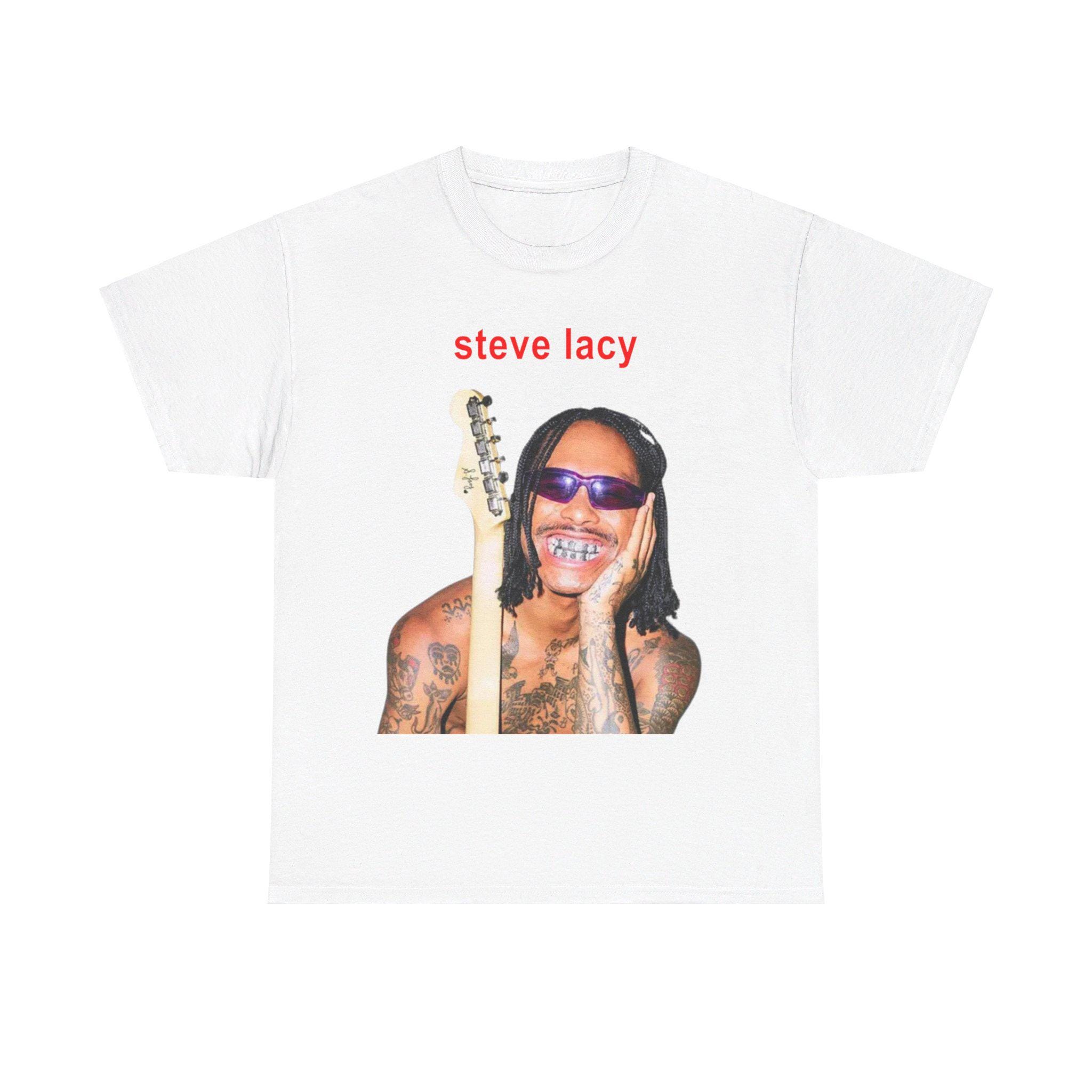 Steve Lacy Tシャツ XXL スティーブ・レイシー スティーブ・レイシー ブートレッグ T シャツ、スティーブ・レイシー
