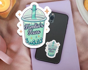 Tamlin's Tears Vinyl Sticker: ACOTAR Bookish Gift