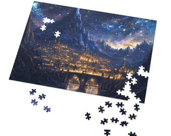 Velaris Night Court-puzzel: ACOTAR-fantasiecadeau
