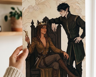 The cruel Prince – Dark Fantasy, Book Art Print