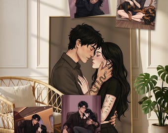 Edge of Darkness Fan Art Print | 5 images | Kade & Stacey | Insatiable Inspired | Digital Download