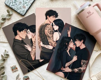 Edge of Darkness Fan Art Print | Kade & Stacey | Insatiable Inspired | Digital Download