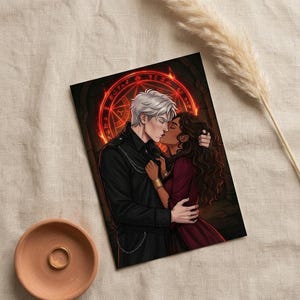 Alchemised Wall Art Print A5 & A4 | Helena Kaine Dark Romance Poster | SenLinYu Inspired | Bookish Home Decor | BookTok Gift | Romantasy Art image 8