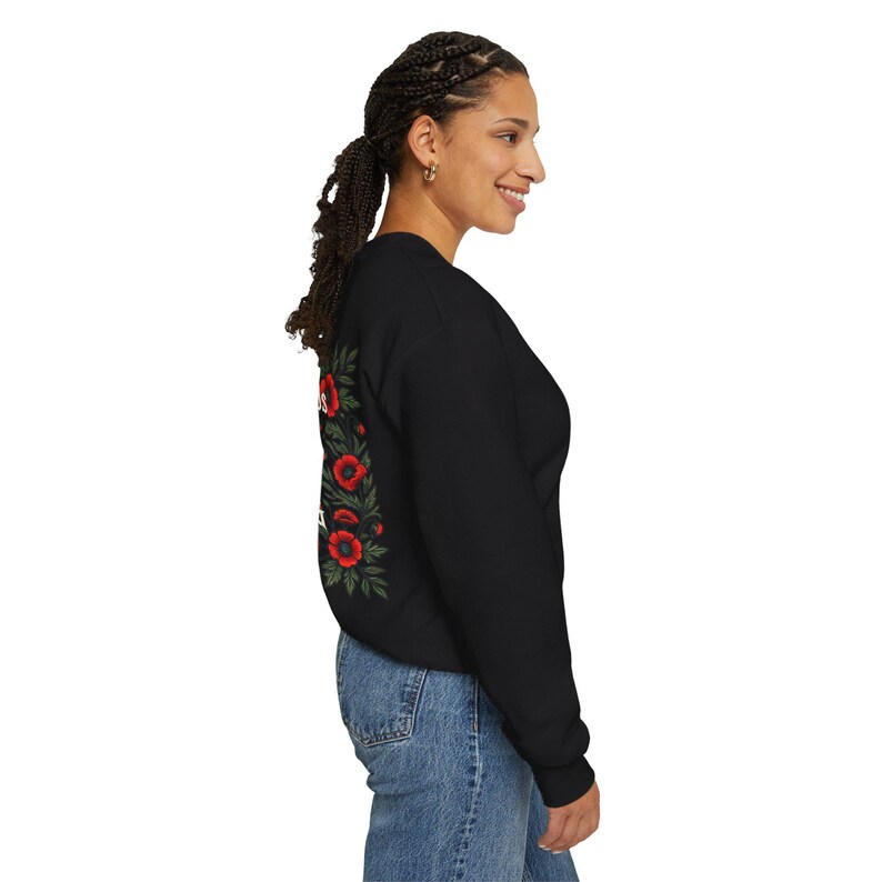 Powerless Book Sweatshirt - Floral Graphic Crewneck image 10