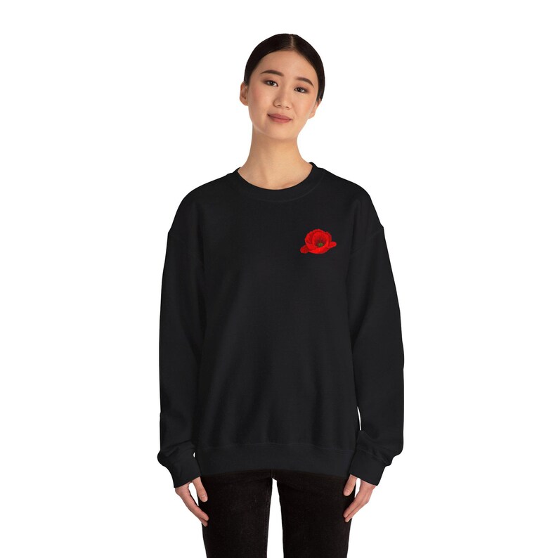 Powerless Book Sweatshirt - Floral Graphic Crewneck image 8