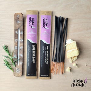 Wedding Cake Incense Sticks Hide the Odor and Relax