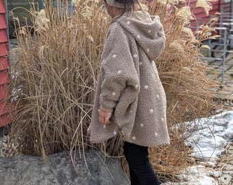 Kinderjasje met capuchon in verschillende kleuren