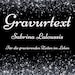 Gravurtext Online
