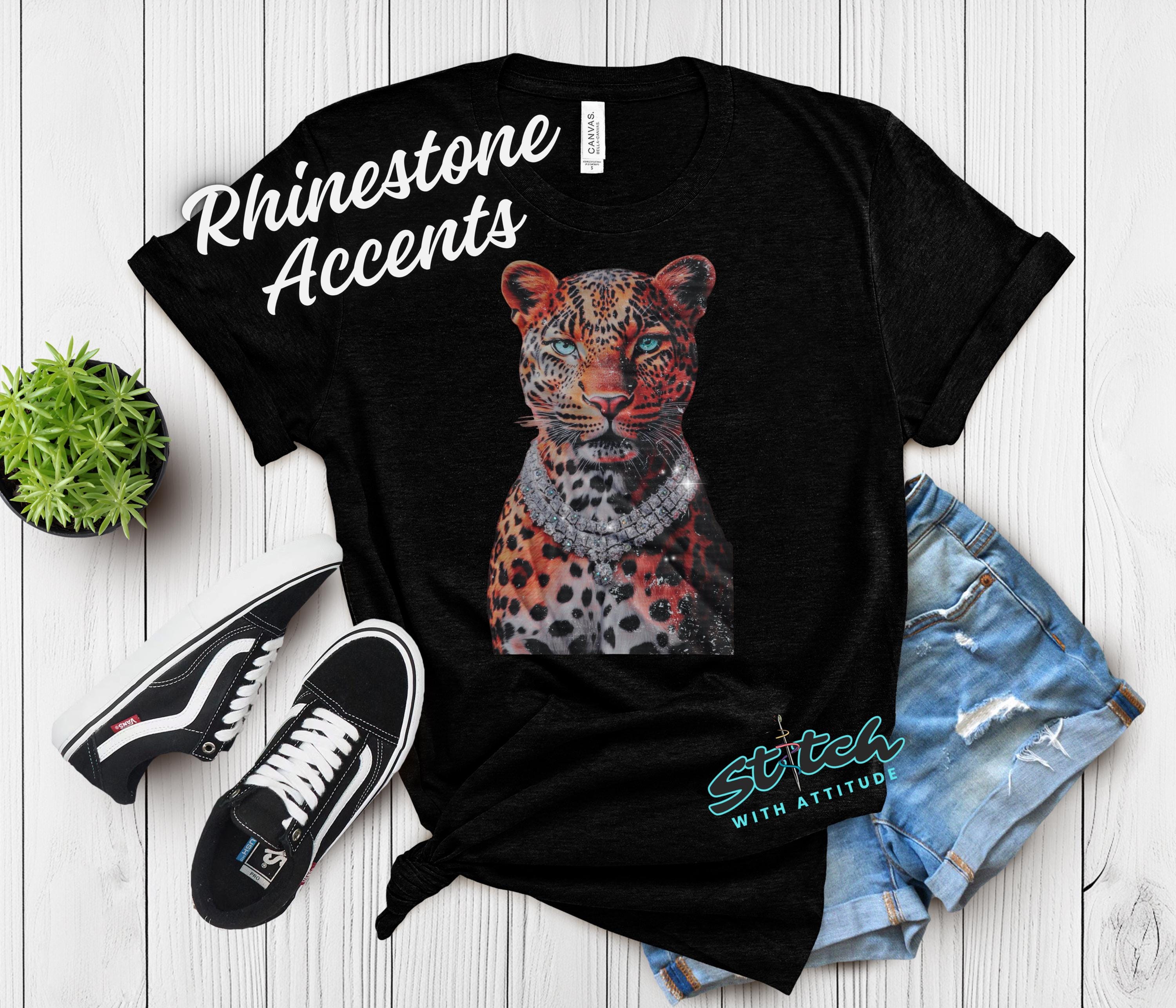 Chanel Rhinestone Tee - Etsy