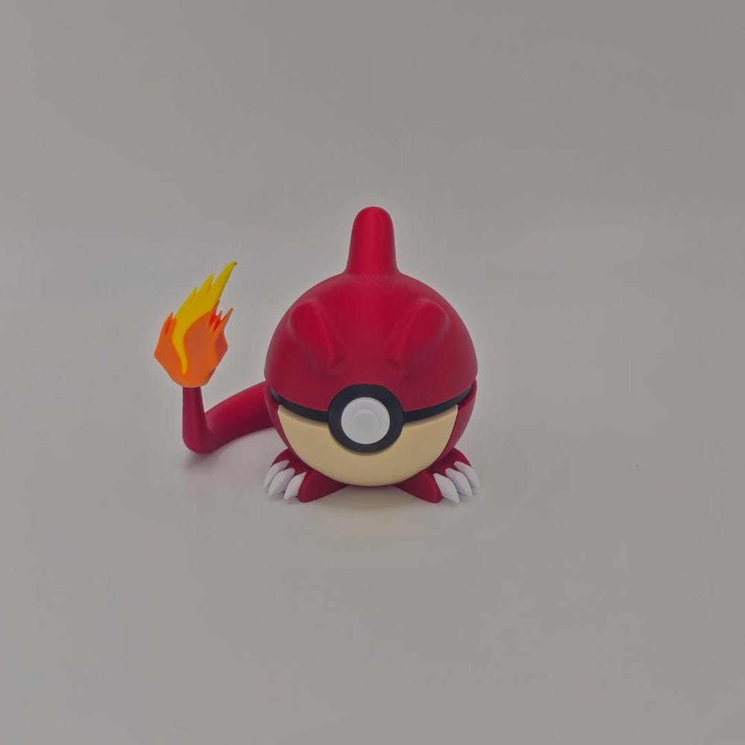 Charmeleon Ball Monster – Collectible Display - Etsy