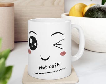 Keramiktasse, Design und Beschreibung, Kaffeetasse, Teetasse, Geschenk für Ihn, Geschenk für Sie, Büroeinrichtung, Küchenutensil