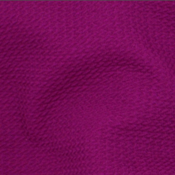REMNANT Fabric - 2 1/4  Yards - Paola Pique KNIT by Telio - Magenta