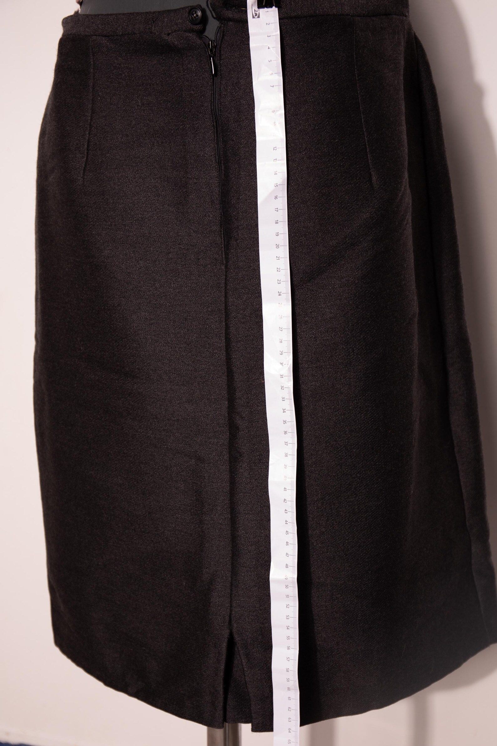Vintage Wool Wrap Skirt