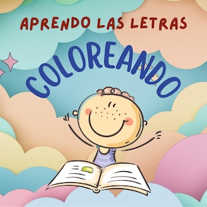 COLOREA Y APRENDE Libro de colorear el abecedario