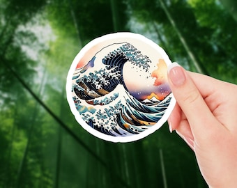 The Great Wave Sticker