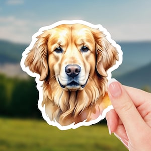 Golden Retriever Sticker