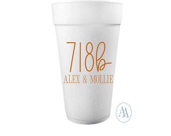 ルームメイト用発泡スチロールカップ｜大学寮パーティーの記念品