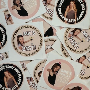 DIGITAL DESIGN | Custom Stickers! 21st birthdays, bachelorettes, and more!