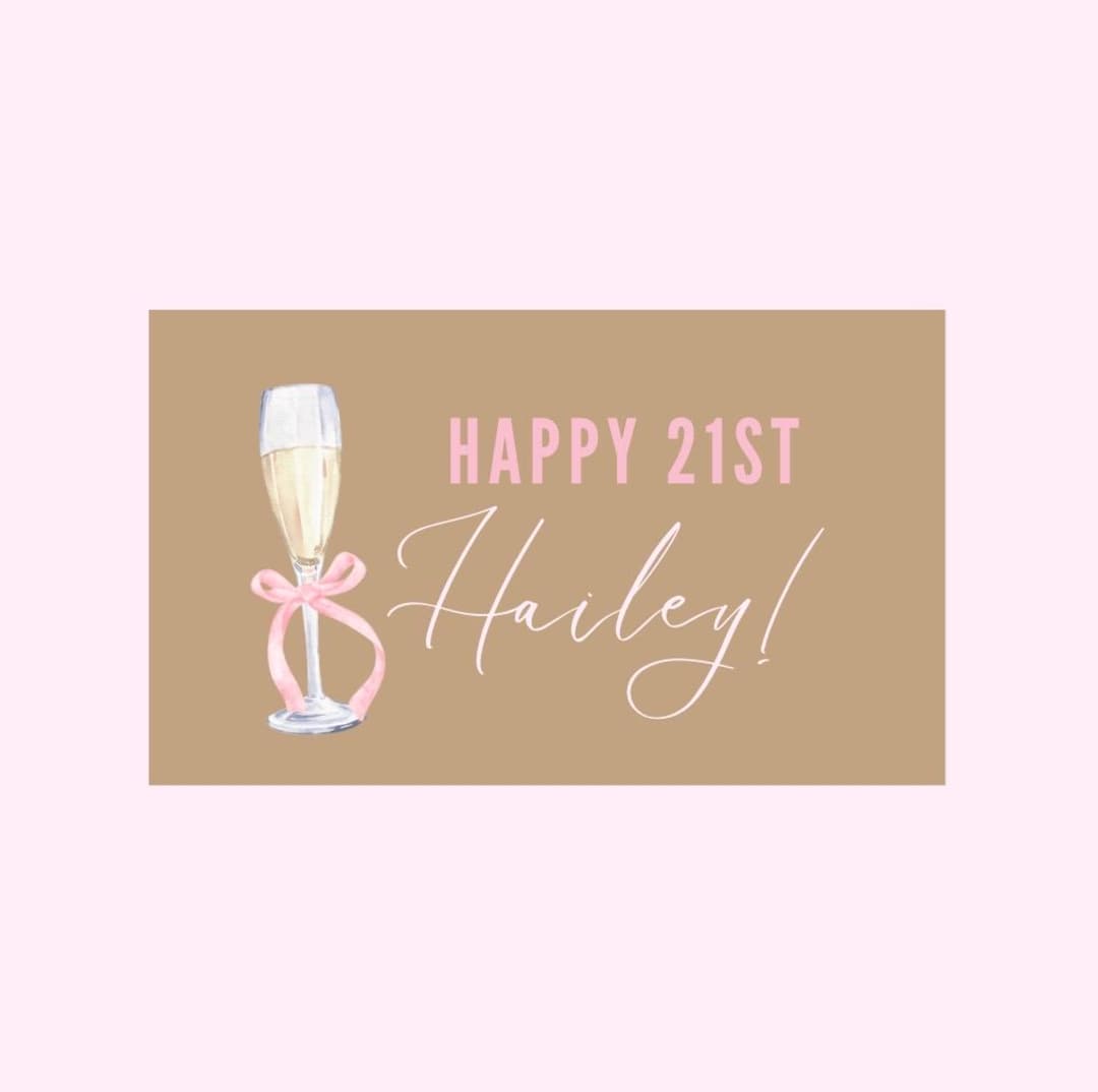 Hand-painted Custom Birthday Banner | Personalized Party Decor - Etsy