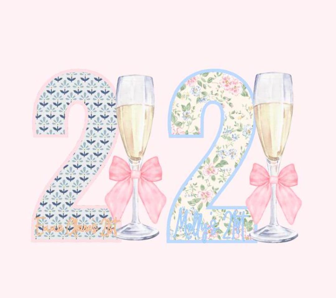 Custom 21st Birthday Sign | Personalized Digital Design (PDF) - Etsy