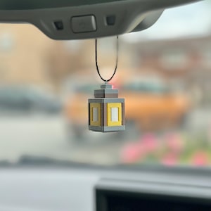 Reusable Car Air Freshener Hanging Minecraft Lantern