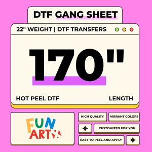 Bulk DTF Transfer, Custom Gang Sheet, Wholesale Dtf Print, Custom Heat Transfer, DTF Transfer, Custom DTF Print