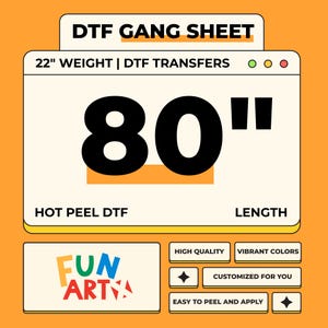 Custom Transfer Gang Sheet, Ready To Press, Personalized Heat Print, Direct To Film, Gang Sheet Print, Wholesale Bulk Custom Dtf Transfers
