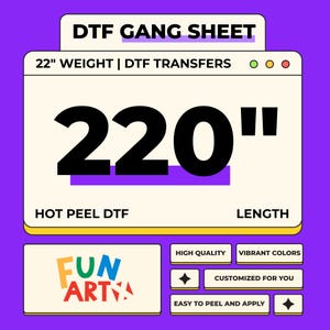 DTF Gang sheet, , Dtf transfer, Dtf Prints, Free Shipping, Custom DTF Bulk Gang Sheet Print, Custom heat transfer, Ready to Press