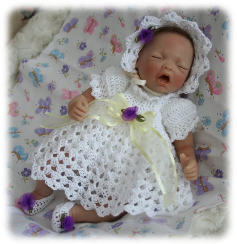 Crochet Pattern 6 DRESS SET for 10 In. to 12 In. Baby Dolls Etsy