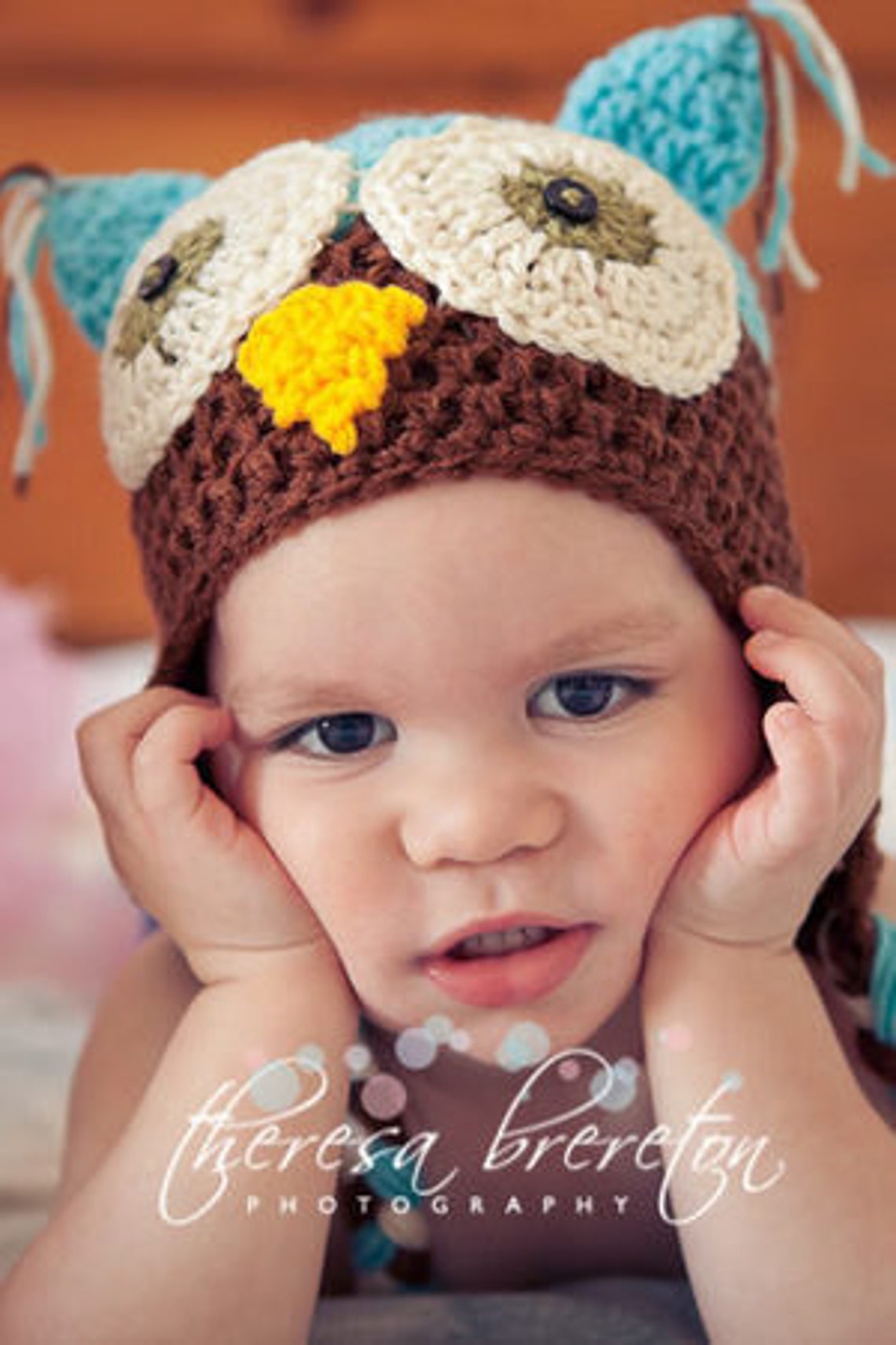 Easy Crochet Pattern for OWL HATS Helmets With Ear Flap Sizes Newborn