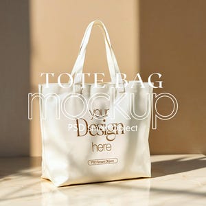 Cotton Canvas Tote Bag Mockup Mega Bundle (PSD)